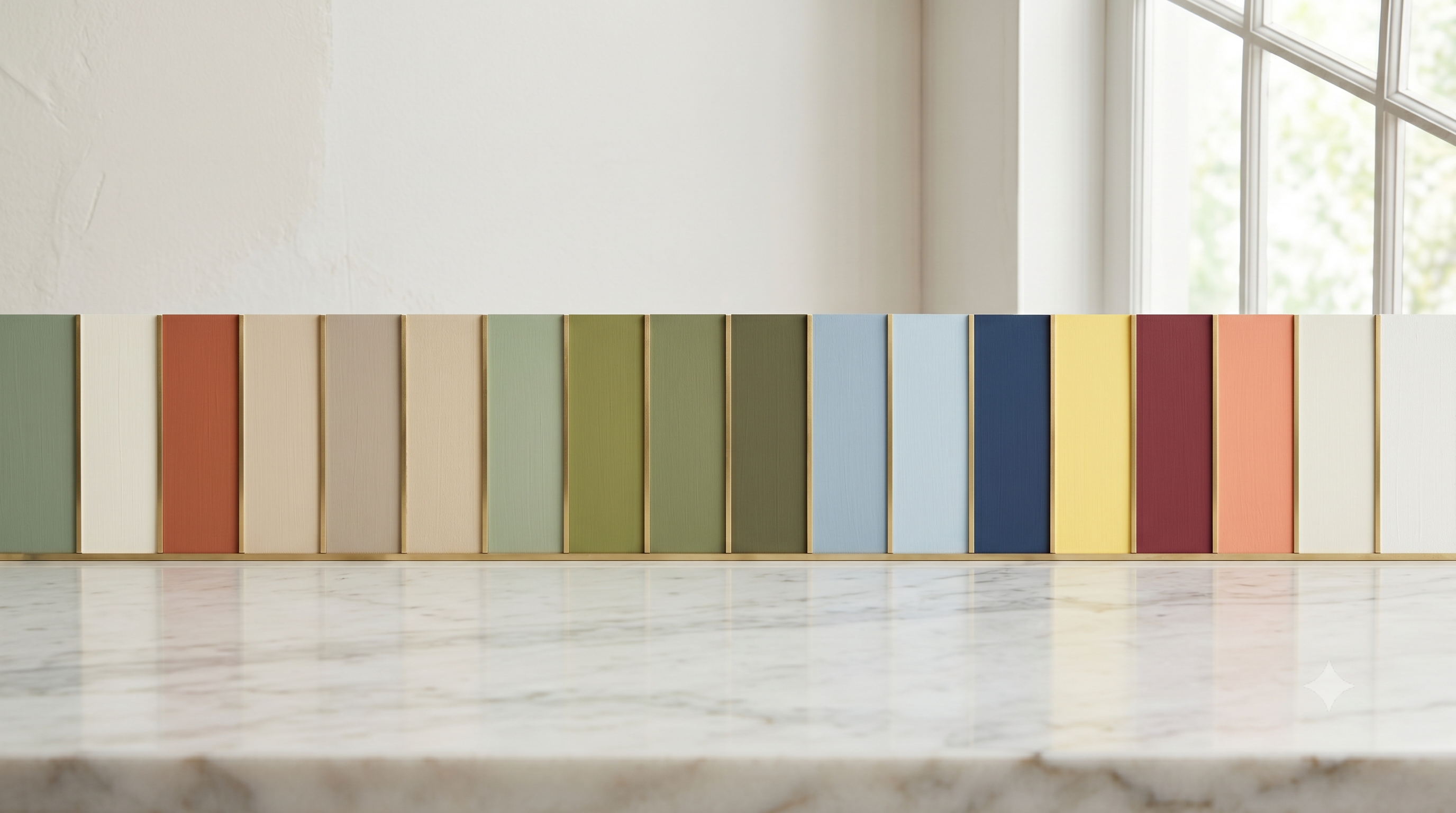 Studio del colore d'interni